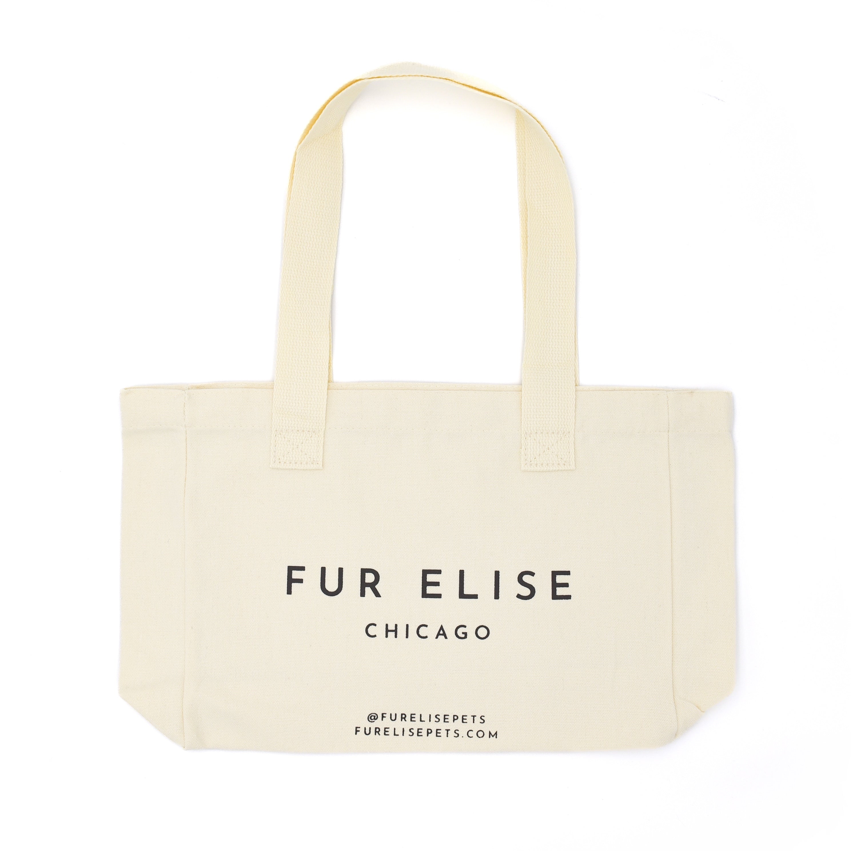 Logo Canvas Tote Bag – Fur Elise Pets
