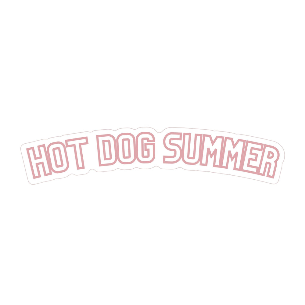 Hot Dog Summer Sticker - Fur Elise Pets
